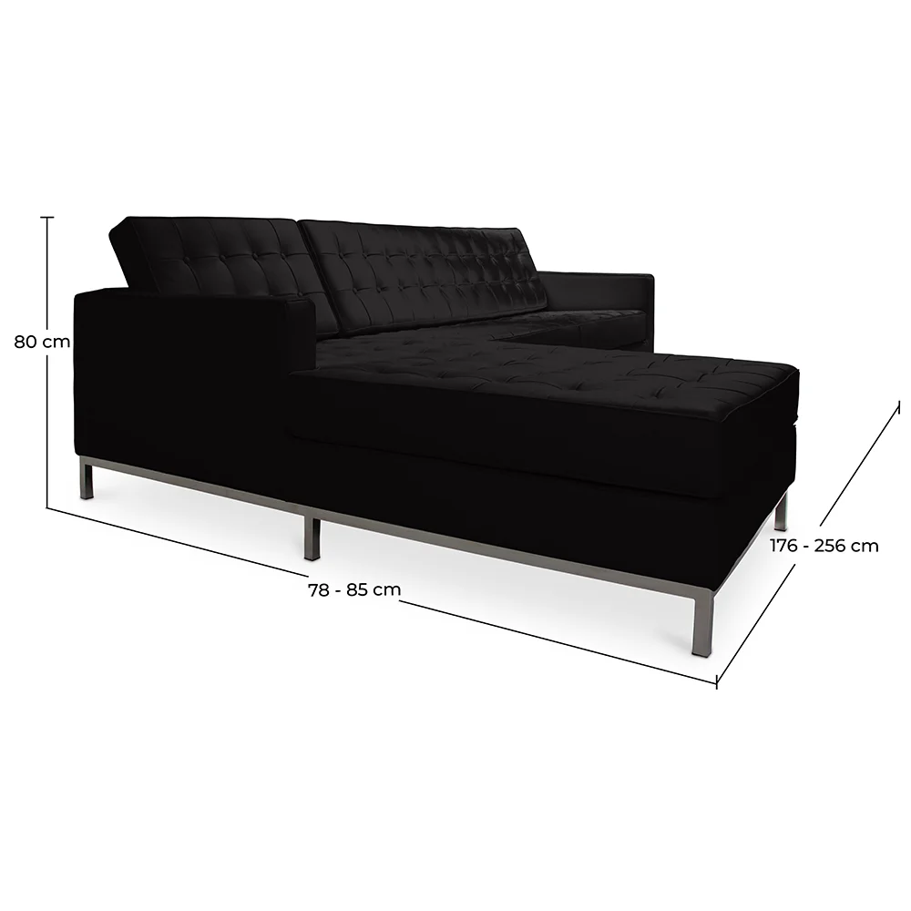 Chaise longue di design - Rivestimento in Polipiel - Nova image 10