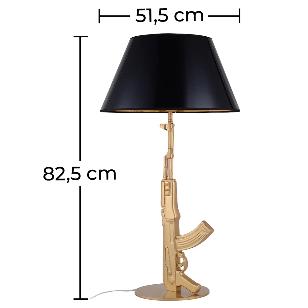 Lampada da Tavolo - Lampada Pistola - Grande - Beretta image 10