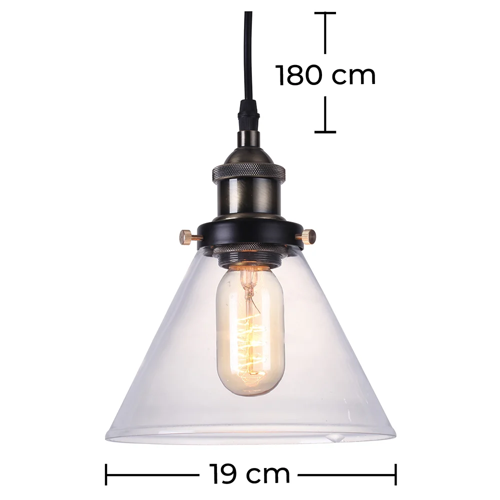 Lampada a Sospensione - Design Industriale - Hannah image 10