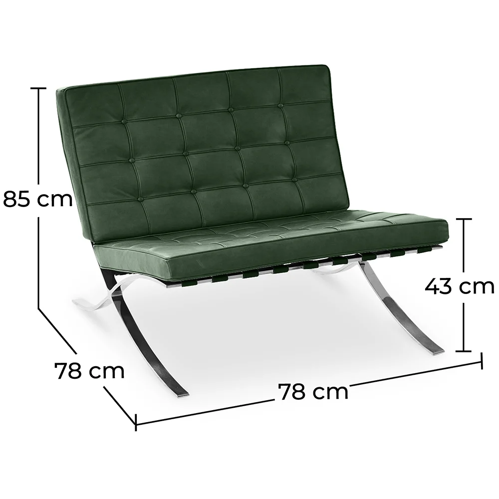 Poltrona di Design - Rivestita in Ecopelle - Town image 10