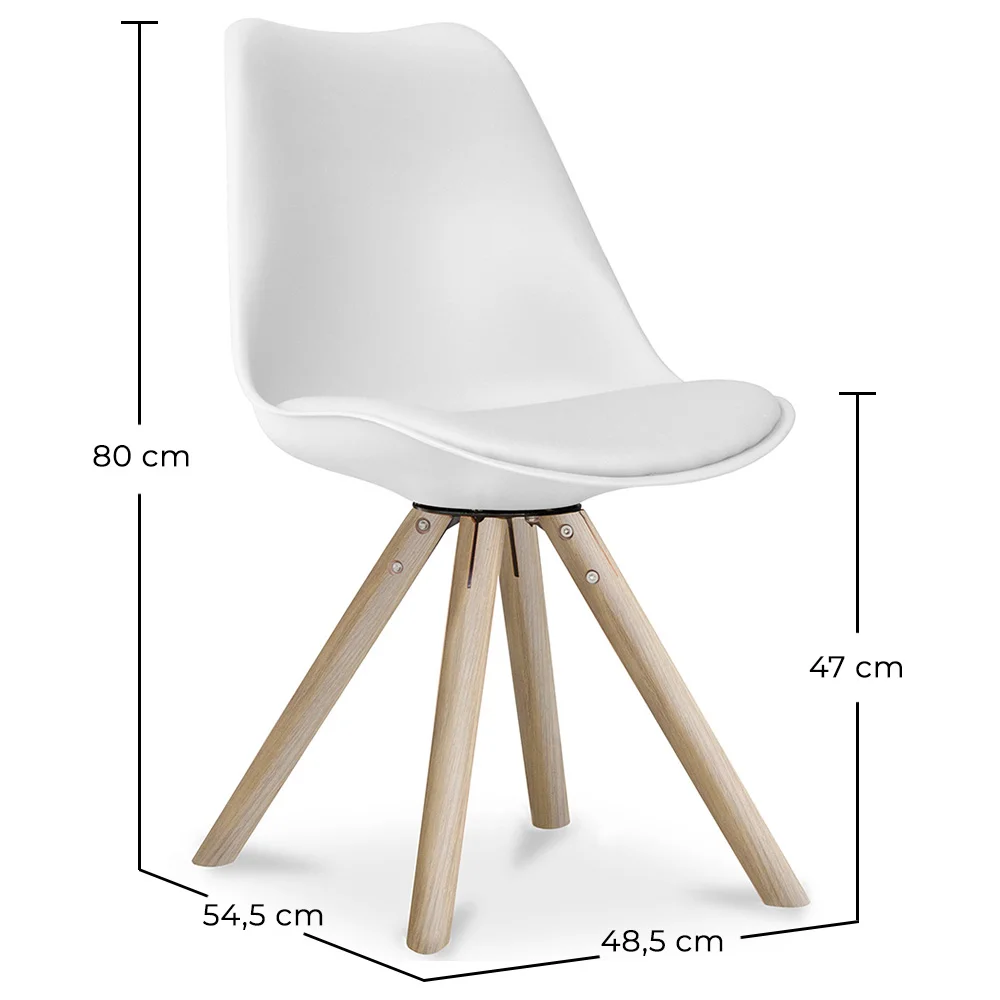 Sedia da pranzo - Stile scandinavo - Denisse image 10