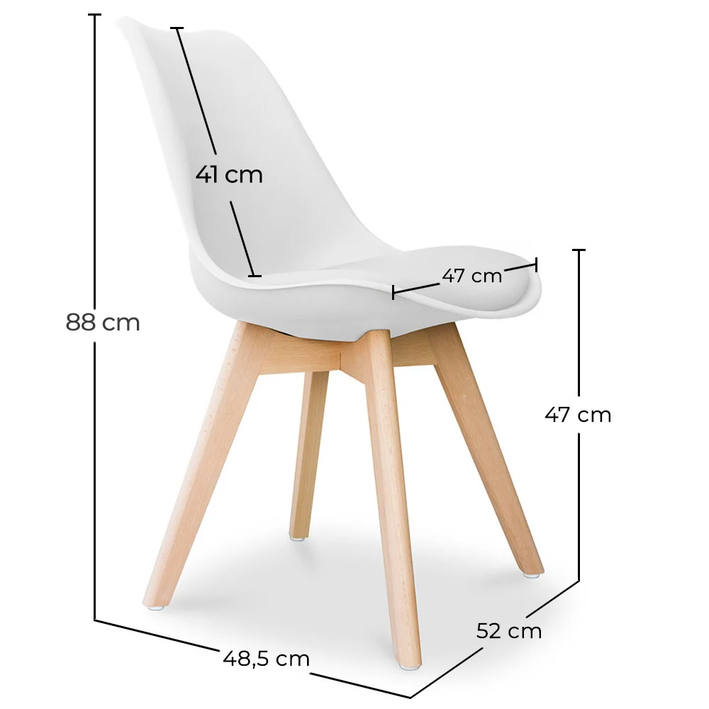 Sedia da pranzo - Stile scandinavo - Denisse image 10