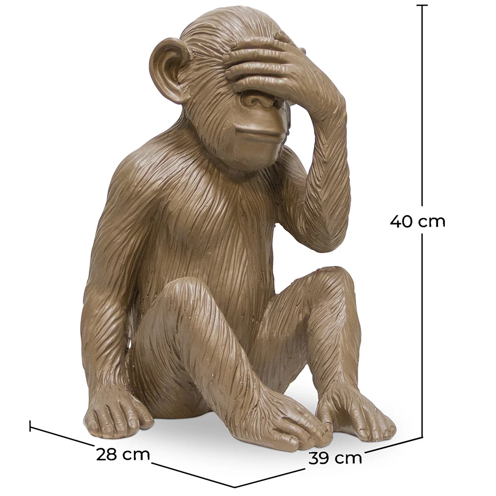 Statuetta Decorativa - Scimmia Cieca - Sapiens image 10