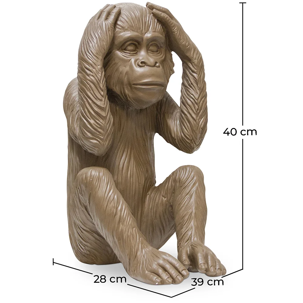 Statuetta Decorativa - Scimmia Sorda - Sapiens image 10