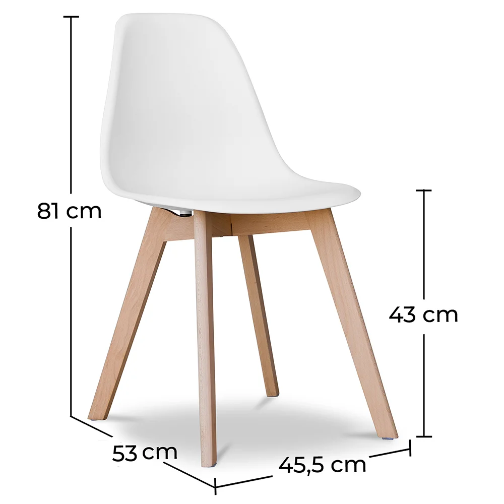 Sedia da pranzo - Stile Scandinavo - Denisse

 image 10