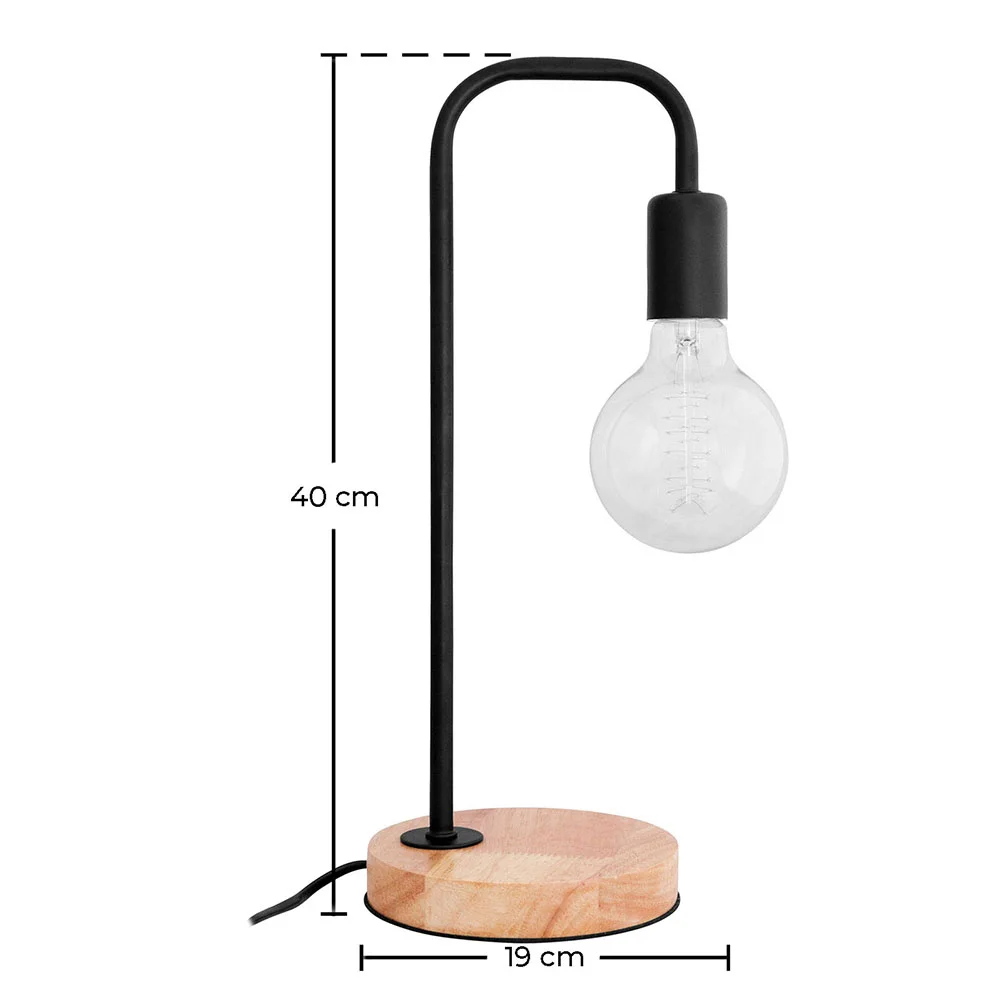 Lampada da Tavolo - Lampada da Scrivania in Stile Scandinavo - Bruno image 10