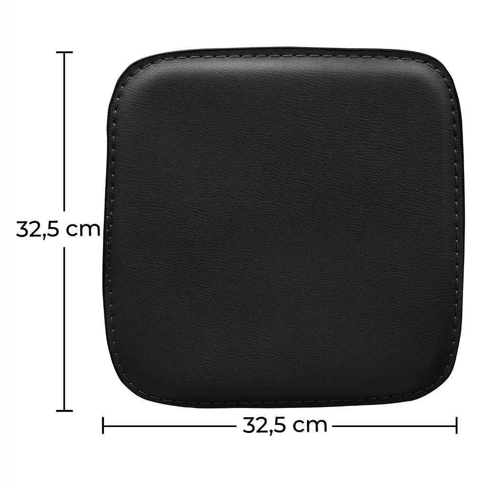 Cuscino magnetico per sedia quadrato - Ecopelle - Stylix image 10