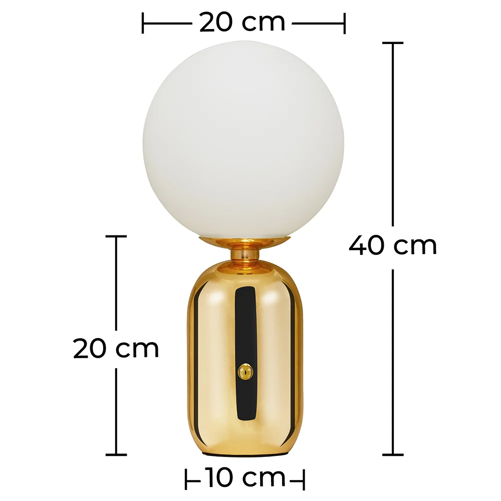 Lampada da tavolo - Lampada da salotto - Design a Sfera - Party image 10