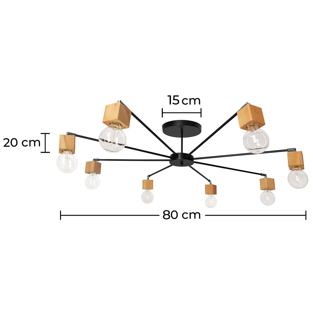 Lampada a Soffitto - Stile Scandinavo - Bellou image 10
