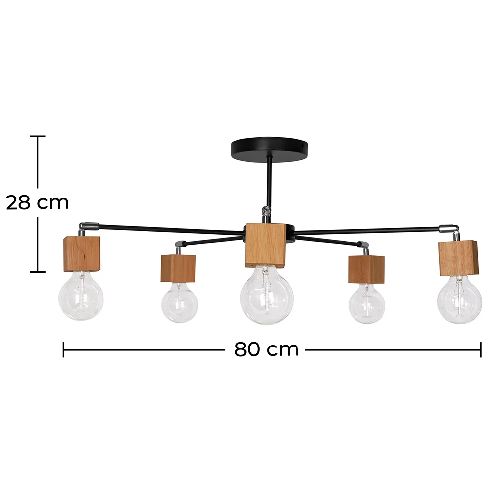Lampada a Soffitto in Stile Scandinavo - Bellou image 10