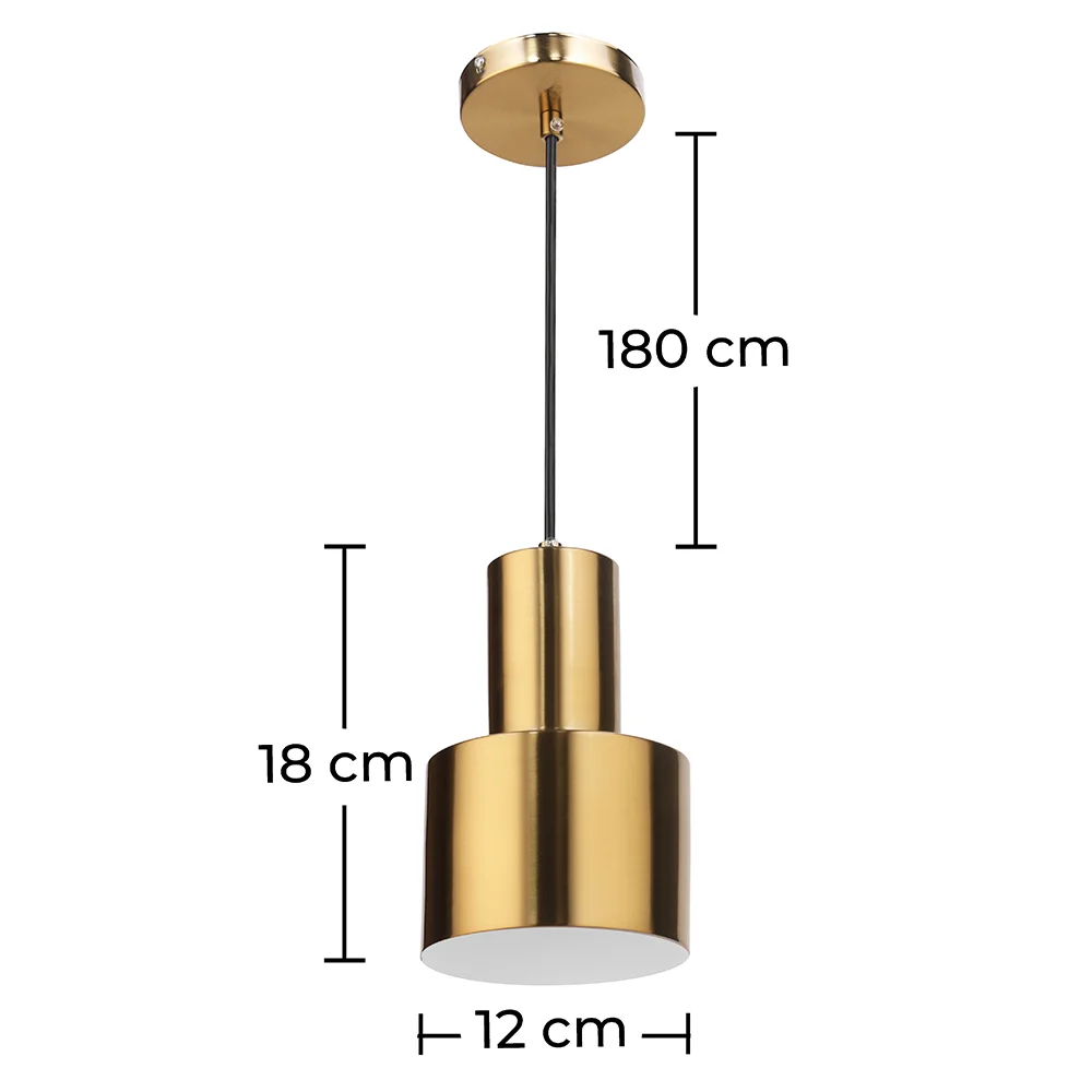 Lampada a Soffitto - Lampada a Sospensione in Metallo - Camilo image 10