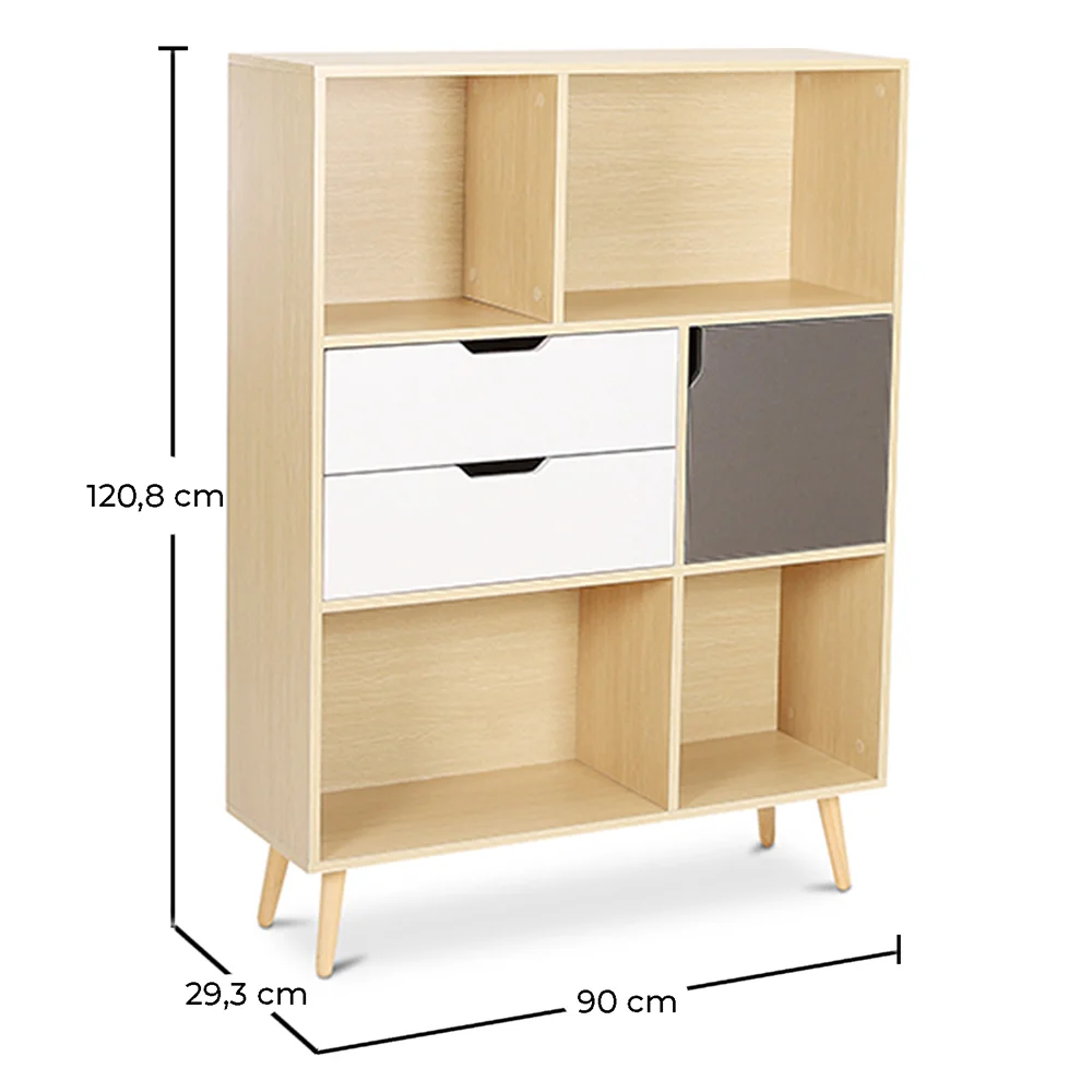 Scaffale in Legno - Stile Scandinavo - Pol image 10
