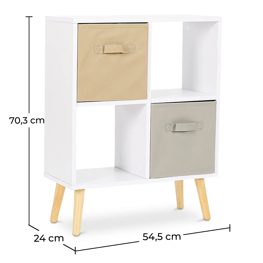 Scaffale in Legno Piccolo - Stile Scandinavo - Honk image 10
