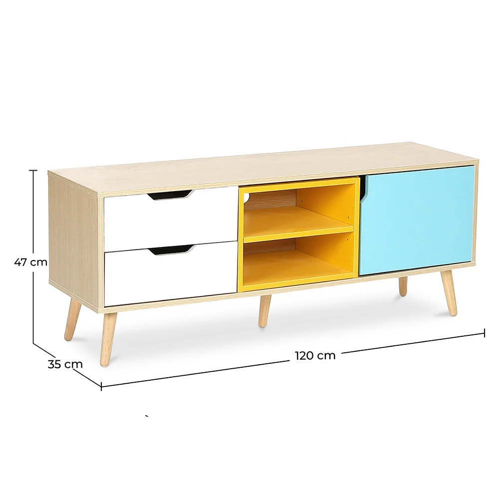 Mobile TV in Legno - Stile Scandinavo - Axe image 10