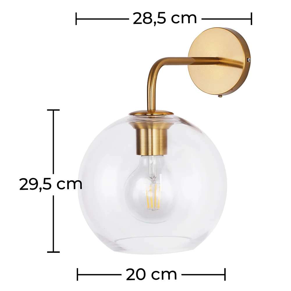 Lampada da Parete - Sfera di Vetro - Melissa image 10