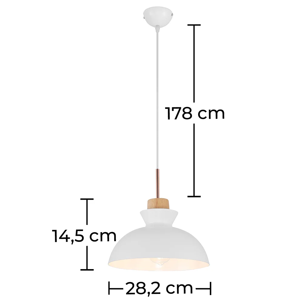 Lampada da soffitto - Lampada a sospensione in Stile Scandinavo - Sigfrid image 10