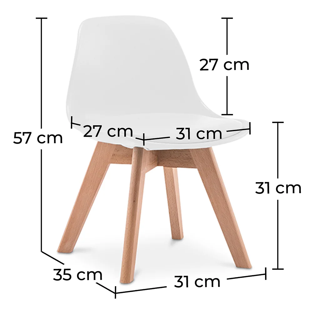 Sedia per bambini - Design scandinavo Sedia per bambini - Alvin image 10
