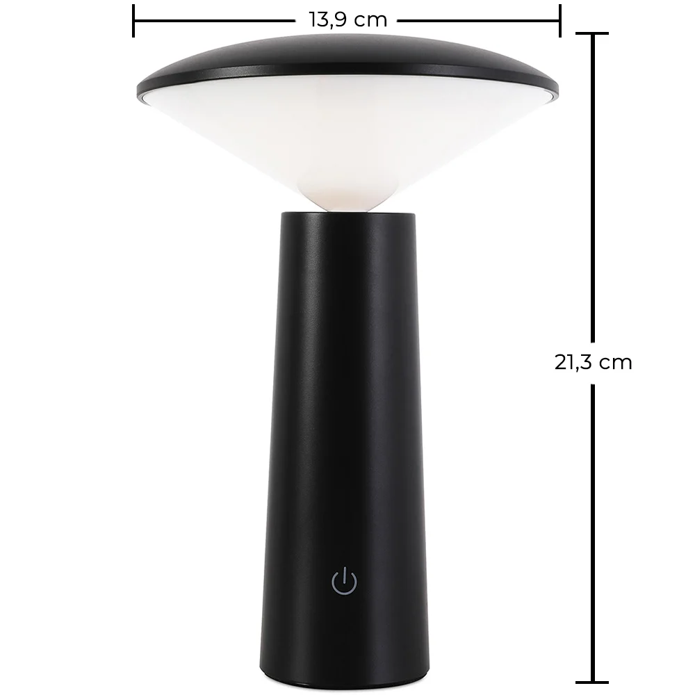 Lampada da Tavolo Ricaricabile LED – Luce Dimmerabile – Ener image 10