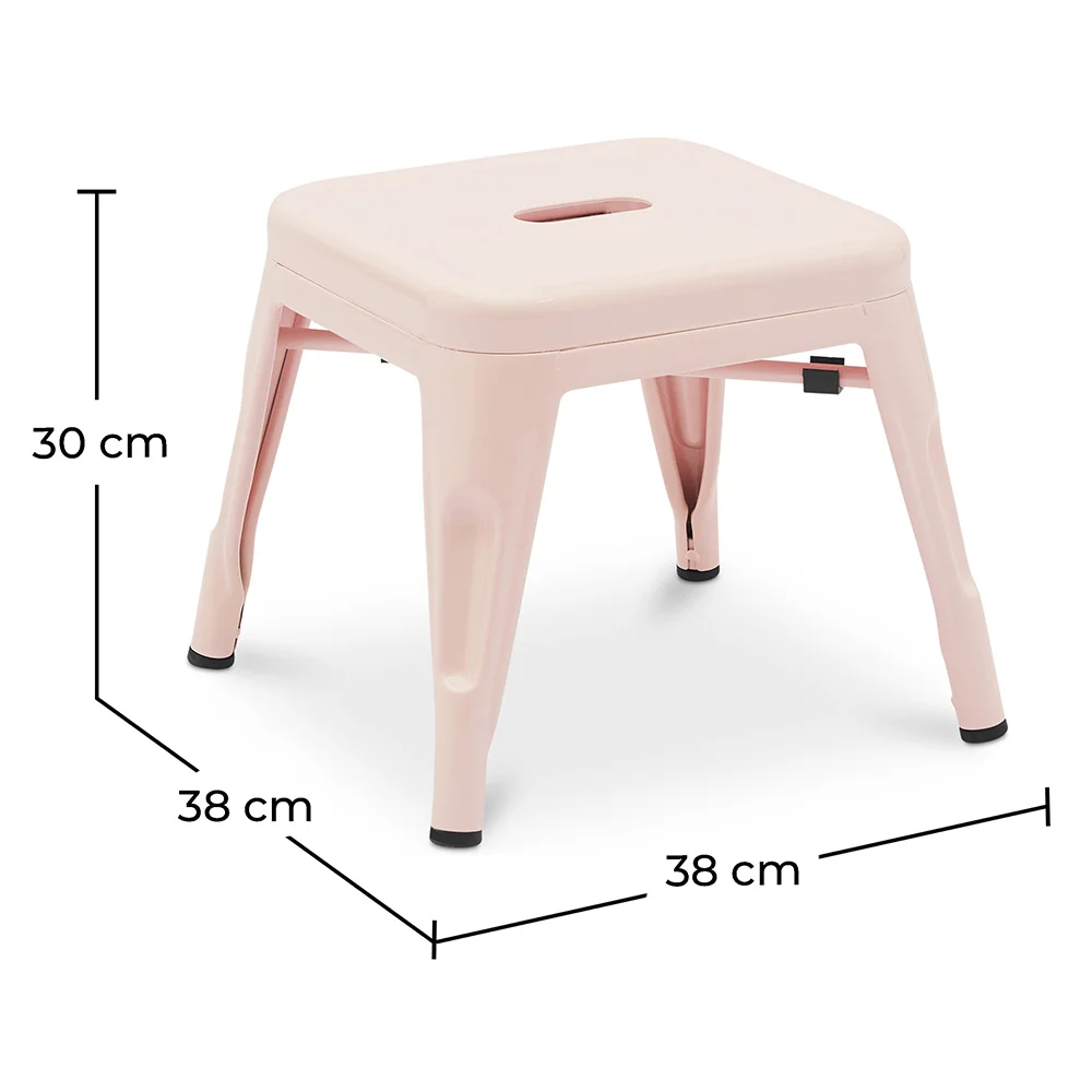 Sgabello per bambini Stylix Design Industriale Acciaio - Nuova Edizione image 10