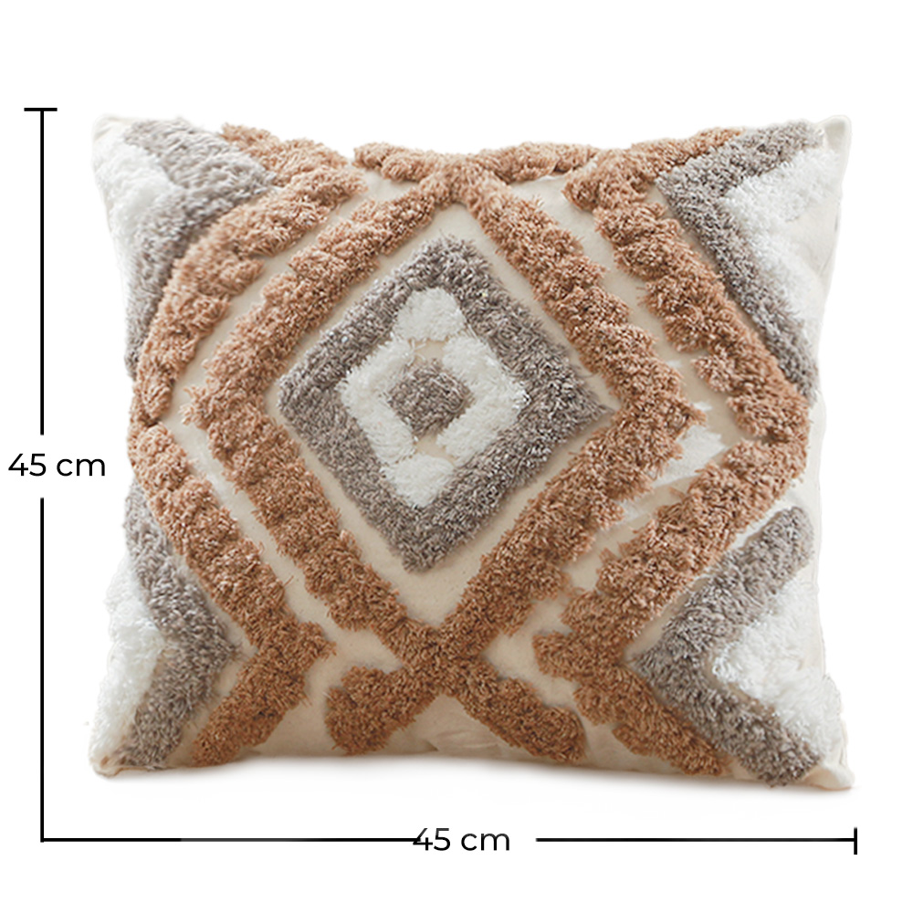 Cuscino in stile boho Bali - Copertura e riempimento inclusi - Hanaki image 10