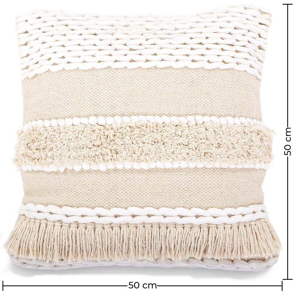 Cuscino in stile boho Bali - Copertura e riempimento inclusi - Hecate image 10