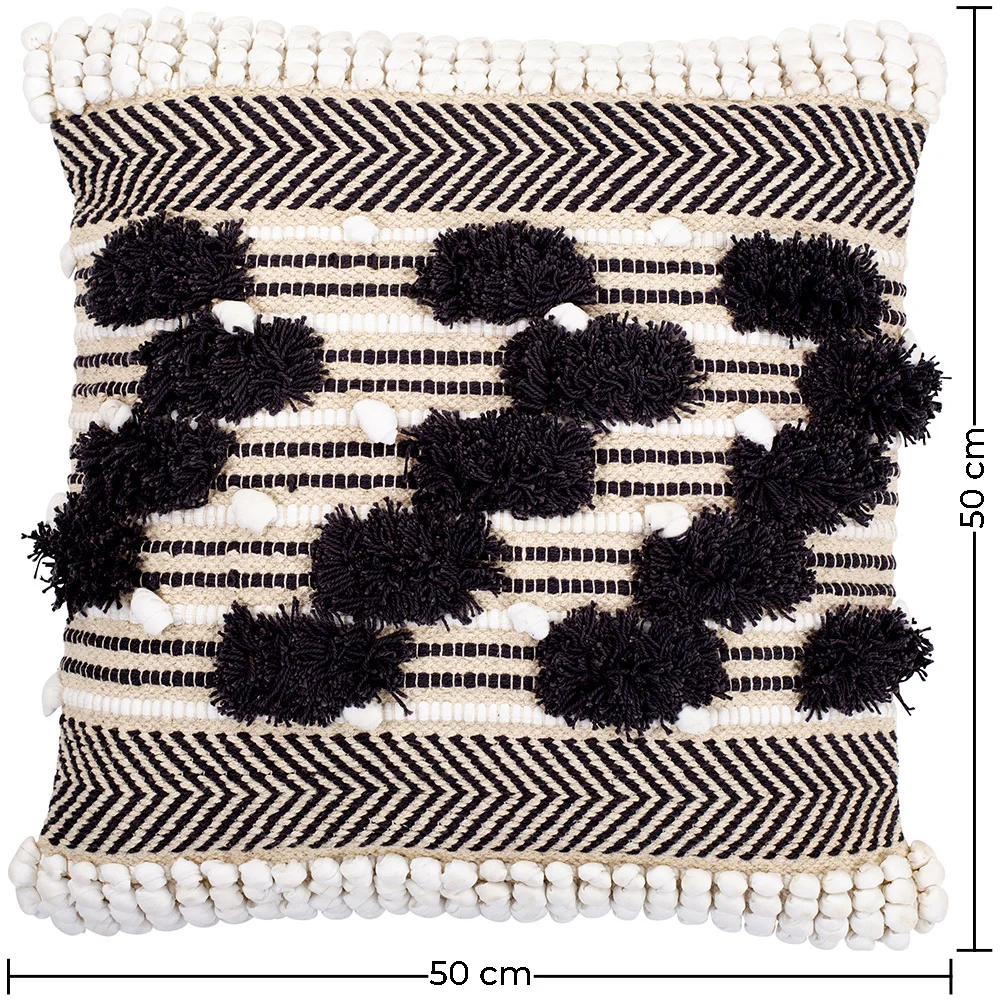 Cuscino in stile boho Bali - Copertura e riempimento inclusi - Sabrina image 10