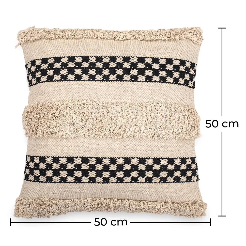 Cuscino in stile boho Bali - Copertura e riempimento inclusi - Daviniu image 10