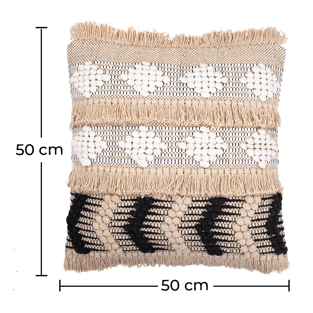 Cuscino in stile boho Bali - Copertura e riempimento inclusi - Herai image 10