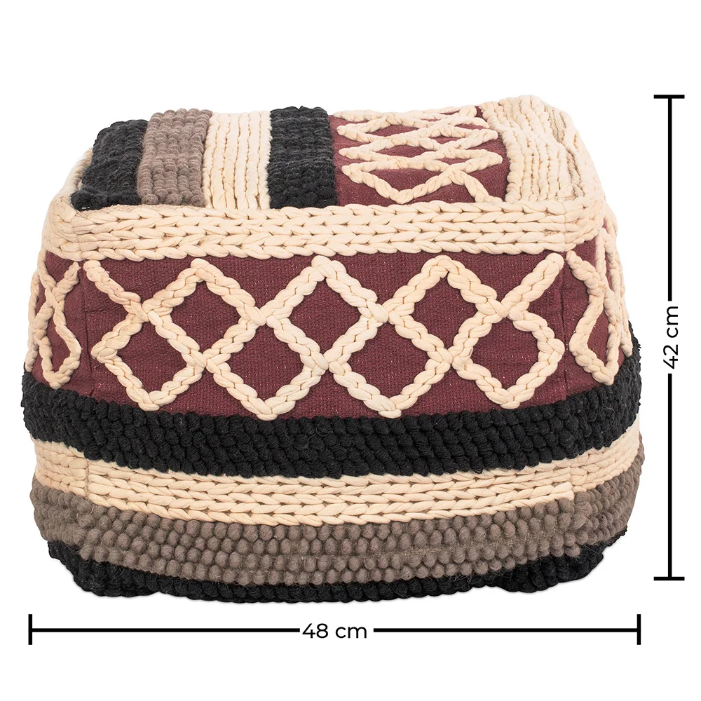 Sedia Puff Stile Boho Bali - Lonbay image 10