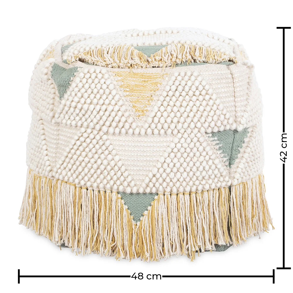 Sedia Puff Stile Boho Bali - Jacqueline image 10