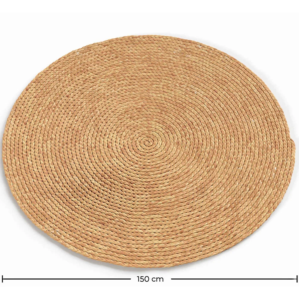 Tappeto rotondo in iuta - Boho Bali - 150 CM - Kavya image 10