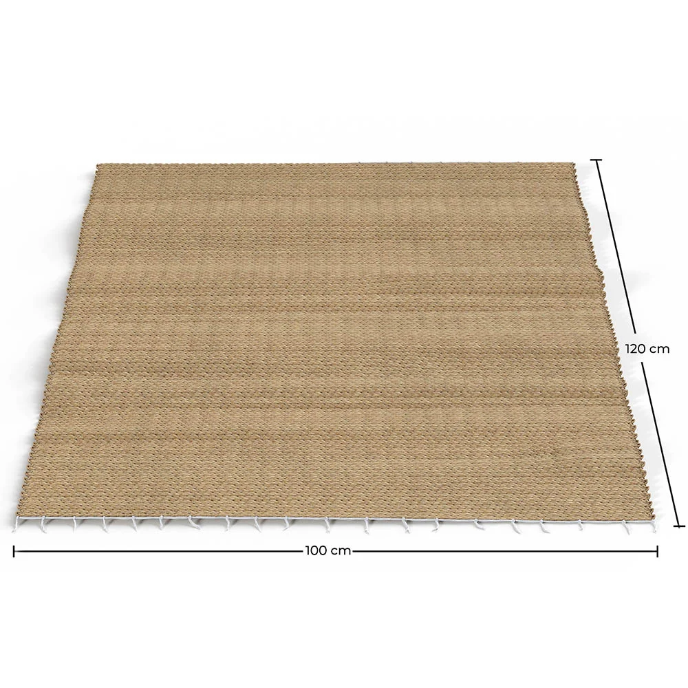 Tappeto rettangolare in iuta - Boho Bali - 100x120 CM - Jaya image 10