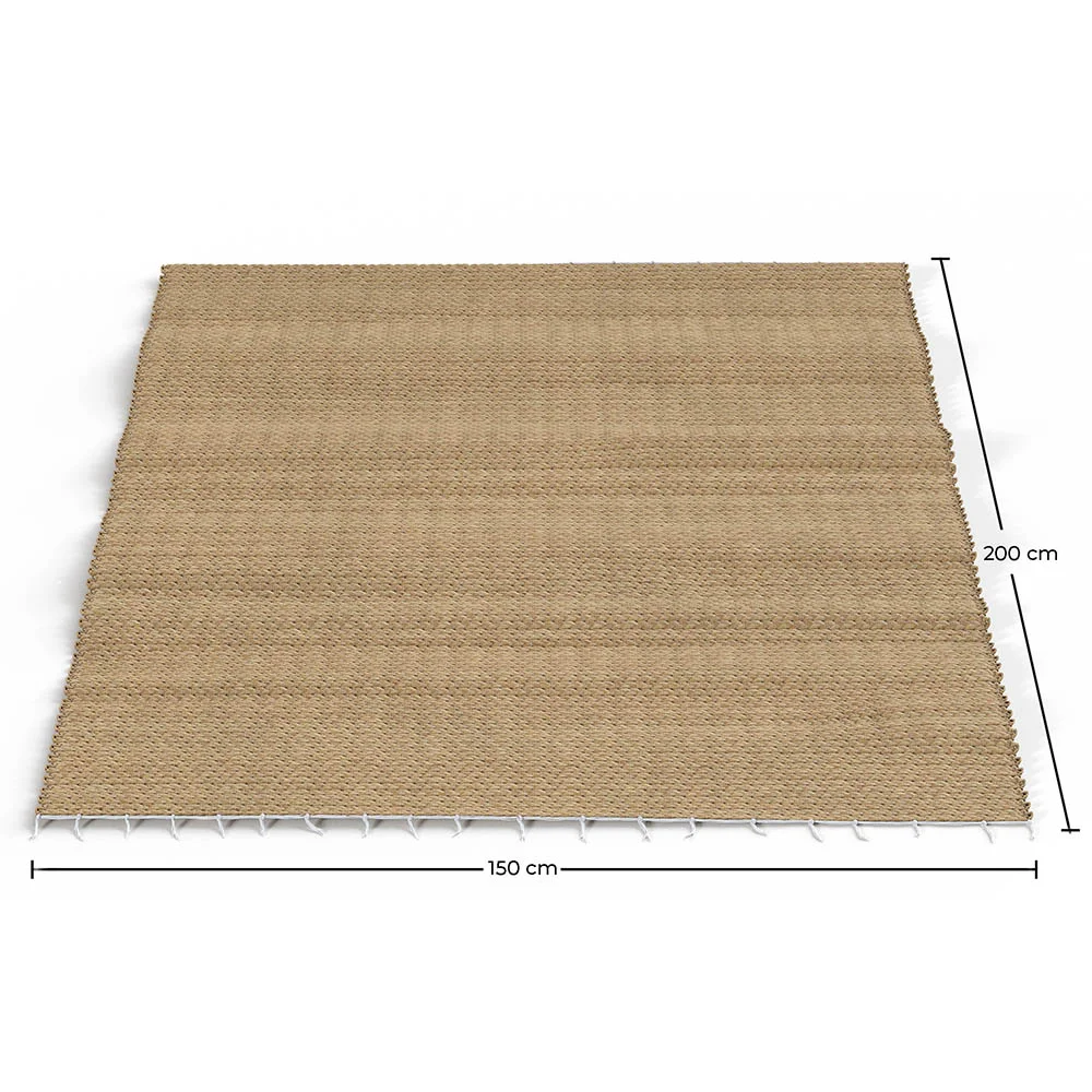 Tappeto rettangolare in iuta - Boho Bali - 150x200 CM - Jaya image 10