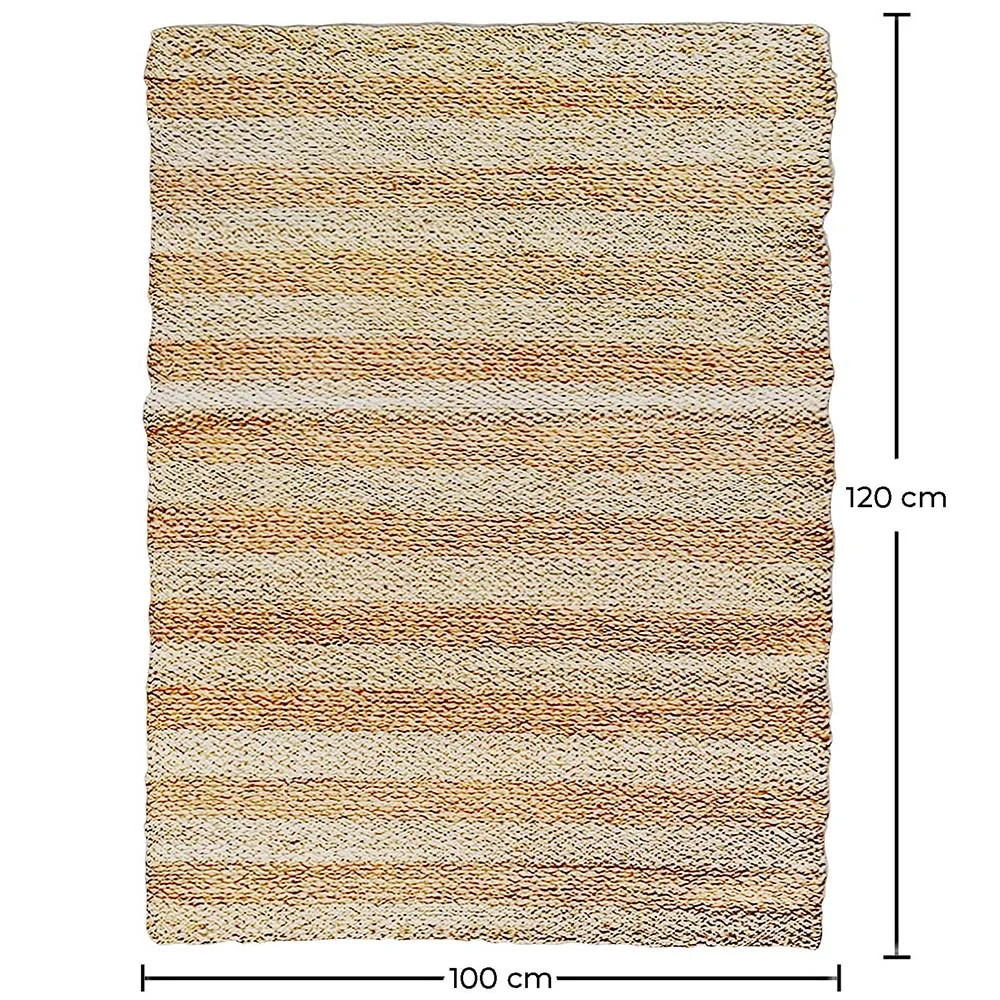 Tappeto rettangolare in iuta - Boho Bali - 100x120 CM - Ghana image 10