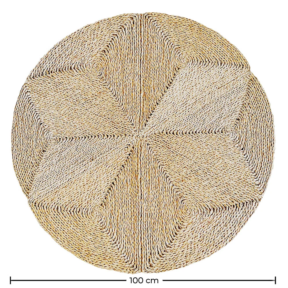 Tappeto rotondo in iuta - Boho Bali - 100 CM - Gabba image 10