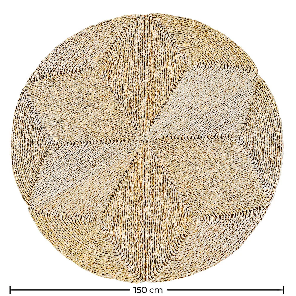 Tappeto rotondo in iuta - Boho Bali - 150 CM - Gabba image 10
