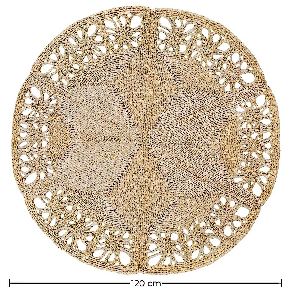 Tappeto rotondo in iuta - Boho Bali - 120 CM - Bilú image 10