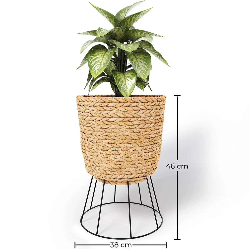 Vaso da Terra Rotondo - Stile Boho - 46 CM - Firna image 10