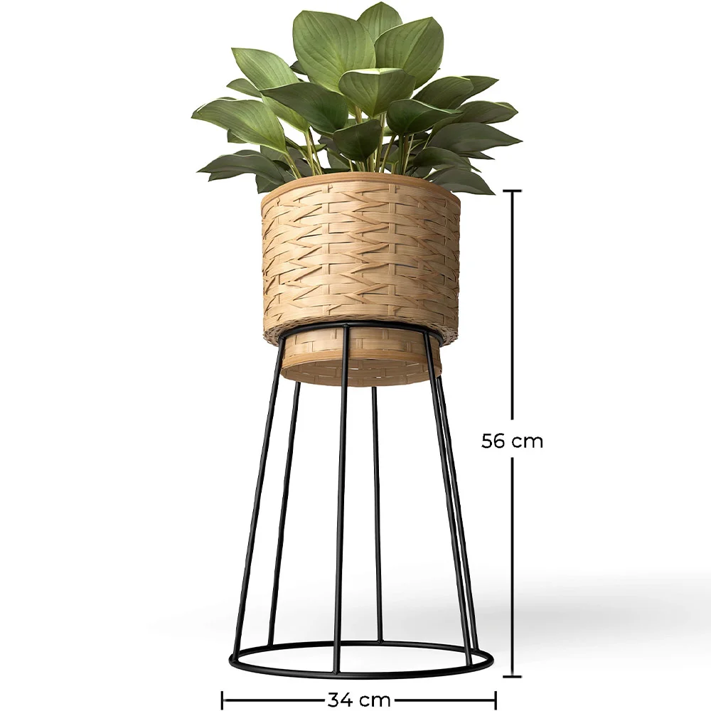 Vaso da Terra Rotondo - Stile Boho - Aventura image 10