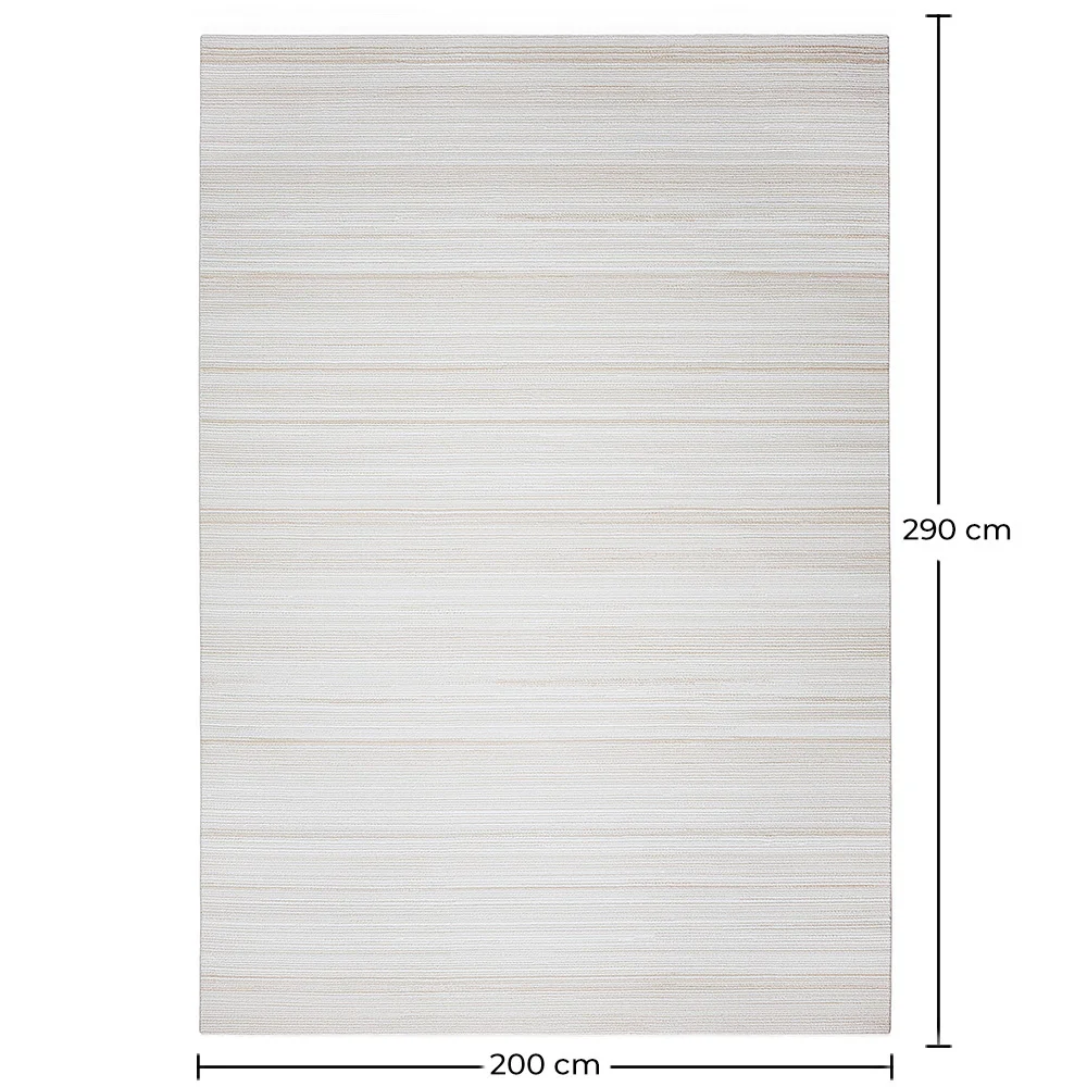 Grande Tappeto dal Design Contemporaneo e Moderno - Beige (290x200 cm) - Traney image 10