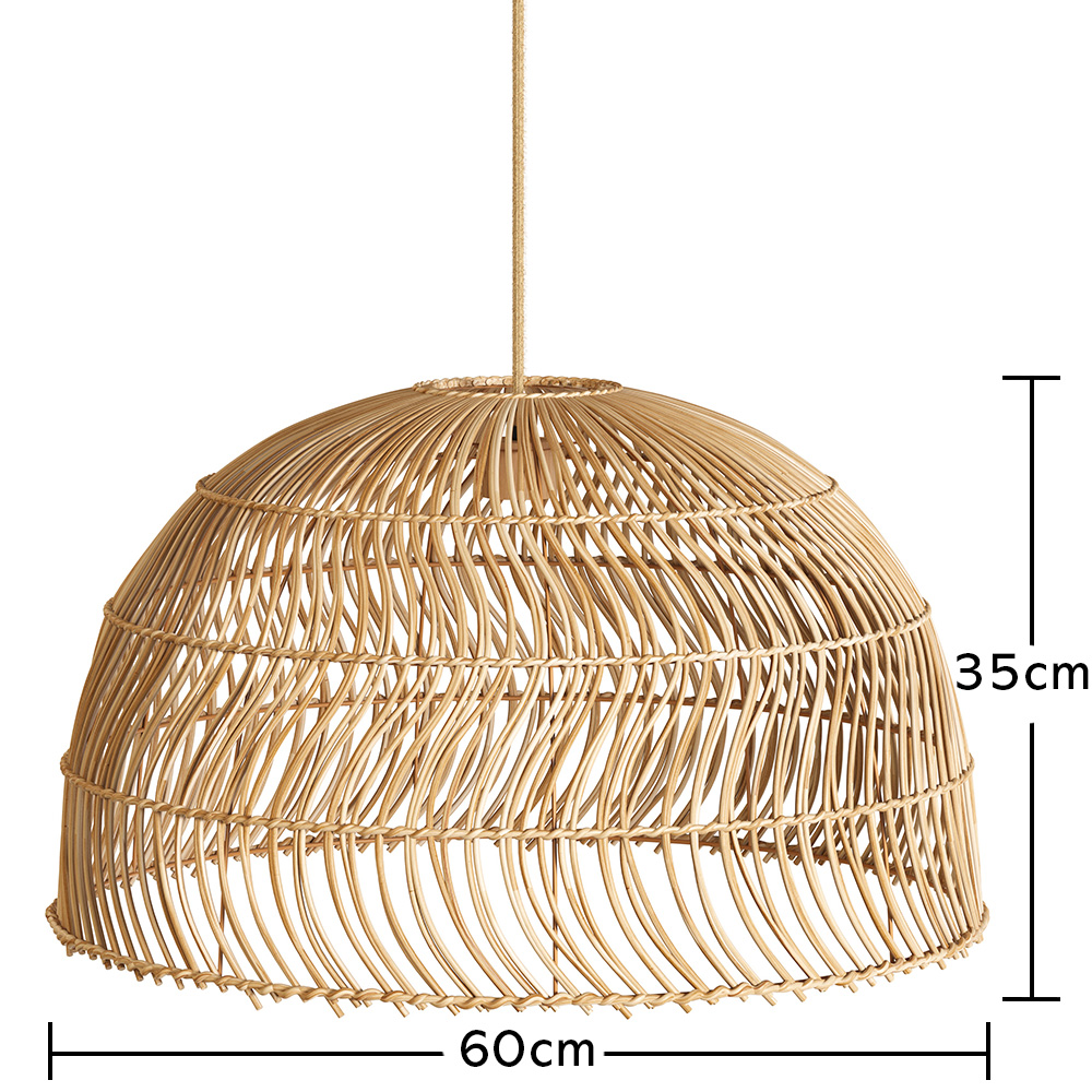 Lampada a Sospensione in Rattan - Boho Bali - Capril image 10