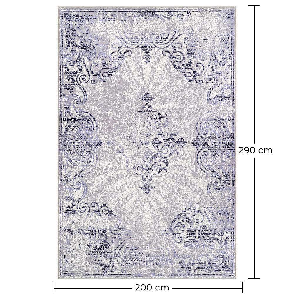 Tappeto Orientale Vintage - (290x200 cm) - Rococo image 10