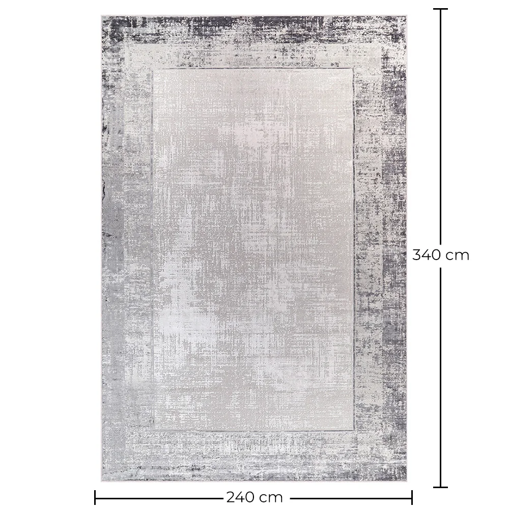 Grande Tappeto dal Design Contemporaneo e Moderno - Beige (240x 340 cm) - Marisol image 10
