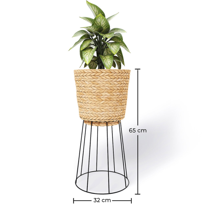 Vaso da Terra Rotondo - Stile Boho - 65 CM - Firna