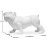 Scultura decorativa di design Bulldog - Resina image 7
