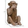 Statuetta Decorativa - Scimmia Silenziosa - Sapiens image 7