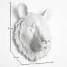 Decorazione da Parete - Testa di Orso Bianco - Uka image 7