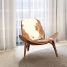 Poltrona di Design - Stile Scandinavo - Rivestita in Pony - Lucy image 7