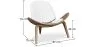 Poltrona di design - Poltrona Scandinava - Rivestita in pelle - Lucy image 7