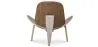 Poltrona di design - Poltrona Scandinava - Rivestita in pelle - Lucy image 7